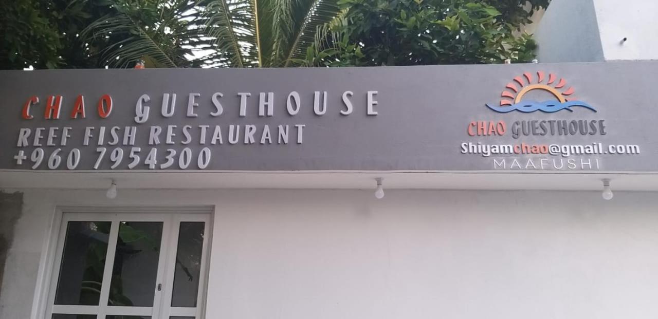 Chao Guest House Maafushi Ngoại thất bức ảnh
